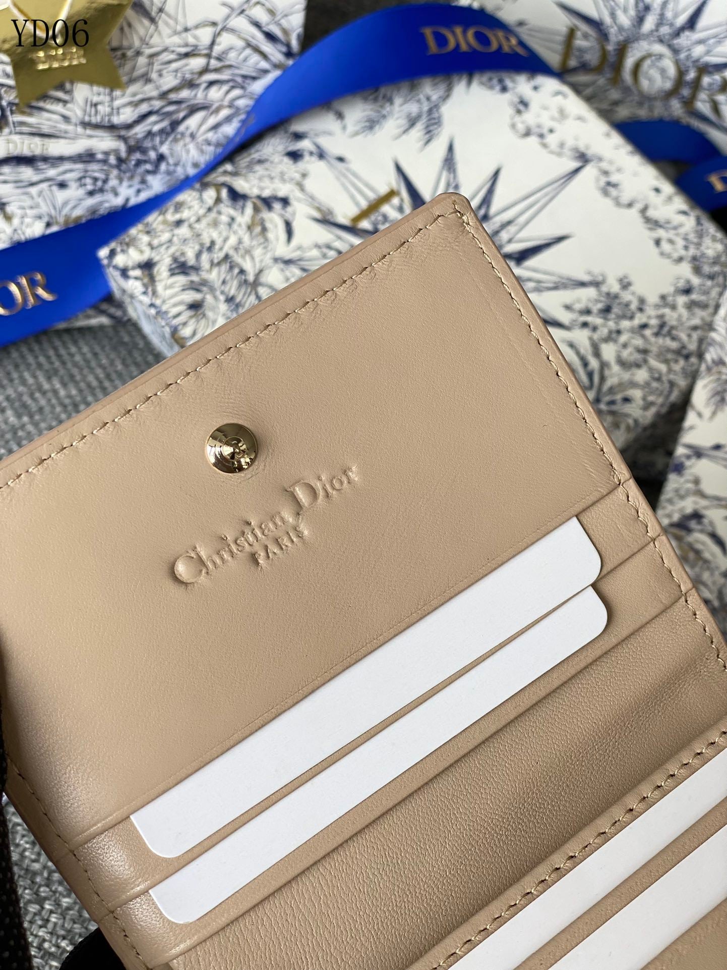 Quilted Leather Wallet