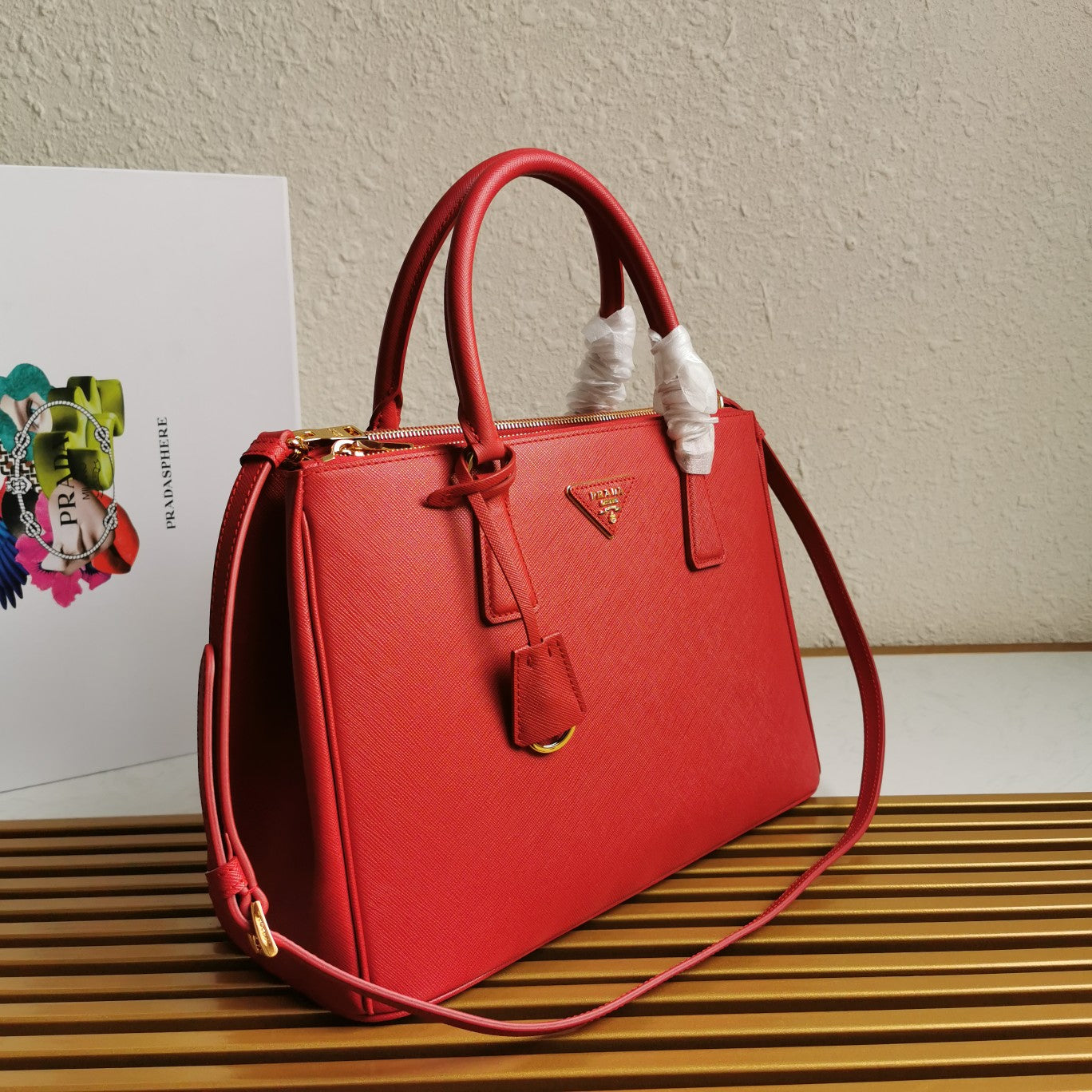 Galleria Saffiano Leather Tote Bag