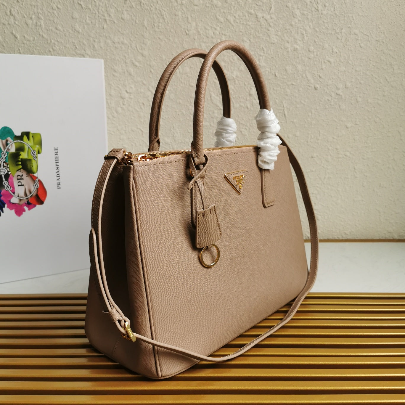 Galleria Saffiano Leather Tote Bag
