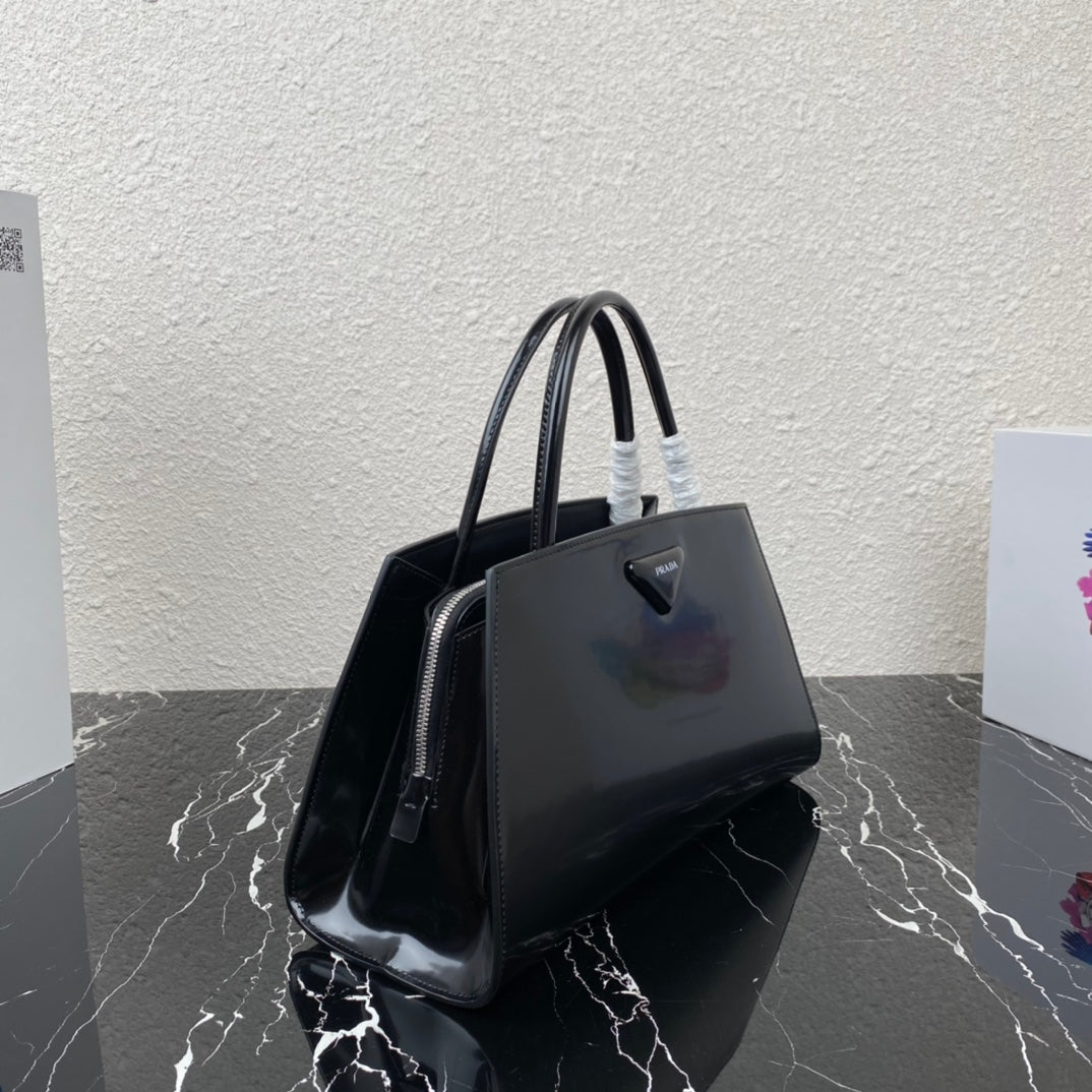 Supernova Triangle Top Handle Bag