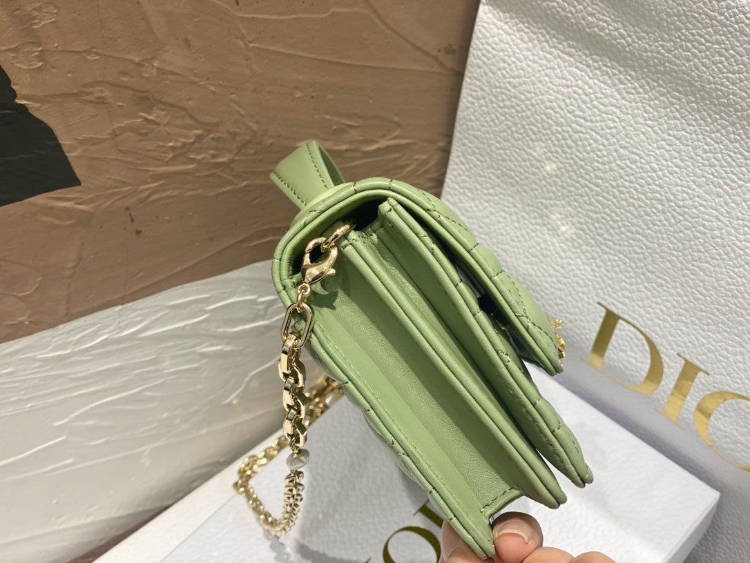 Lady Quilted Flap Bag
