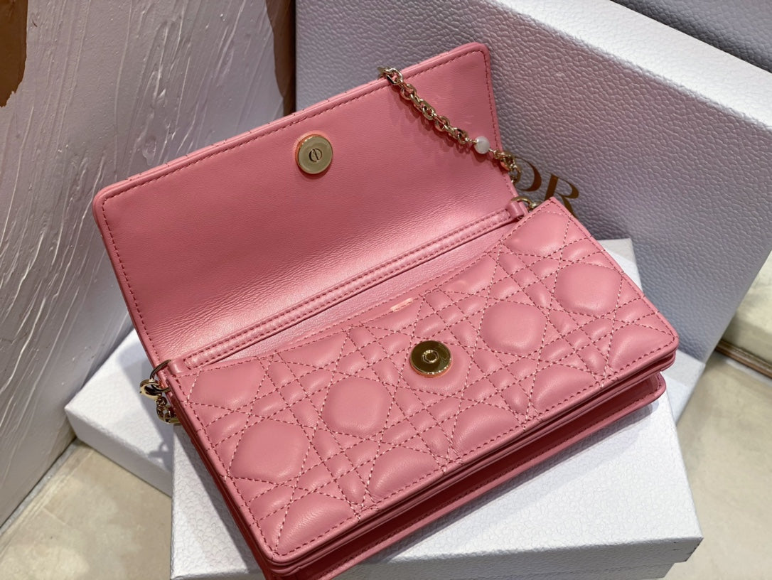 Lady Quilted Flap Bag