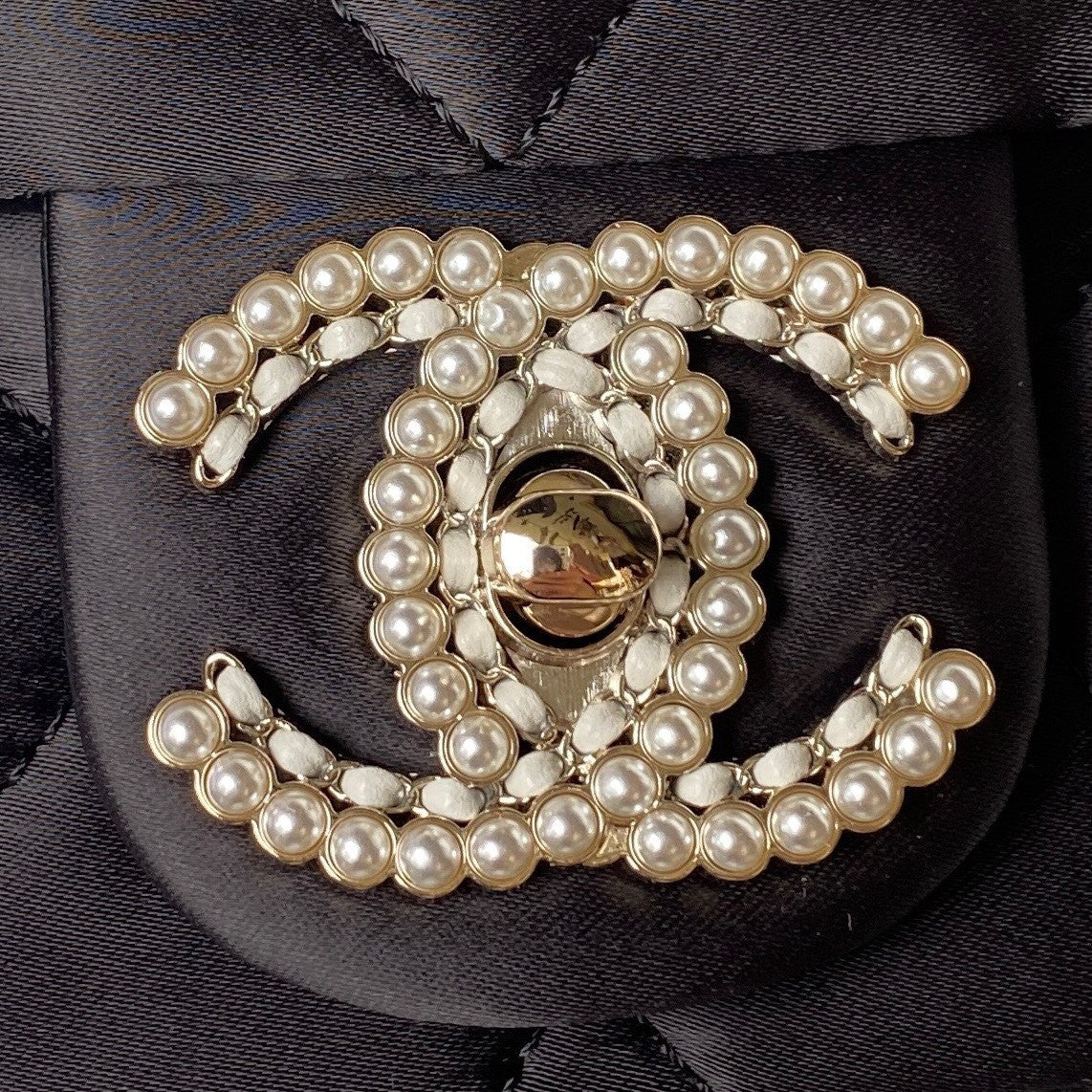 Pearl Flap Bag