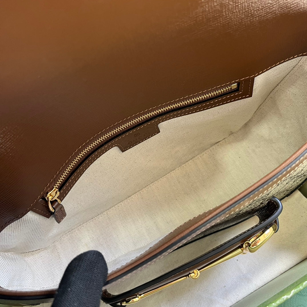 Horsebit 1955 Leather Shoulder Bag