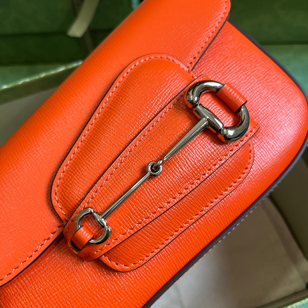 Horsebit 1955 Leather Mini Chain Shoulder Bag