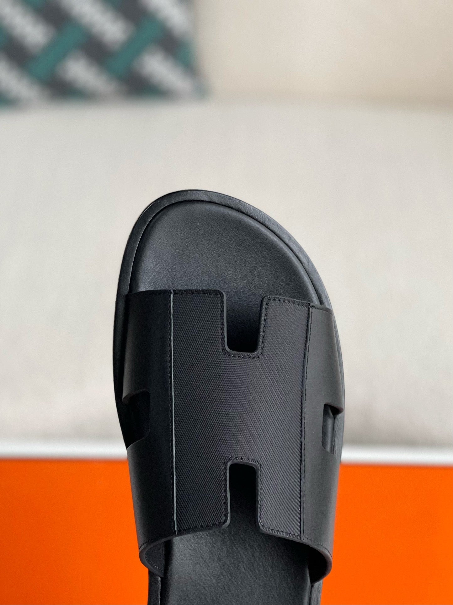 Izmir Leather Sandals – Black Premium Edition