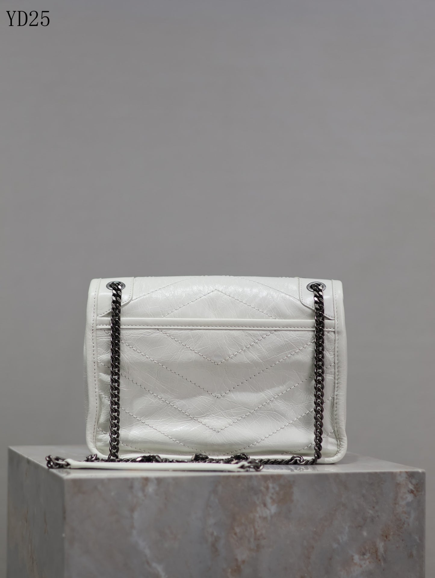 Niki Medium Patent Leather Shoulder Bag