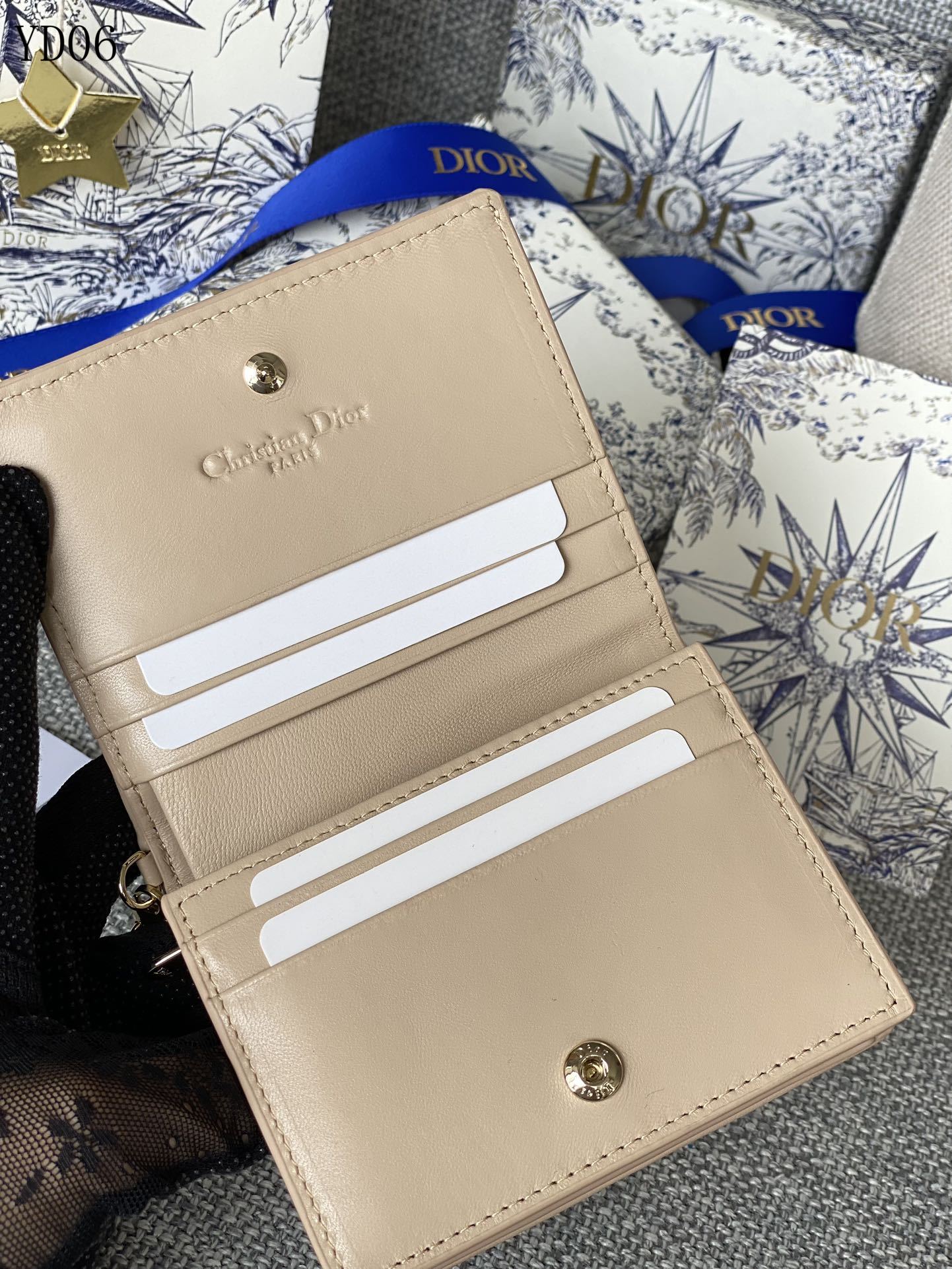 Quilted Leather Wallet