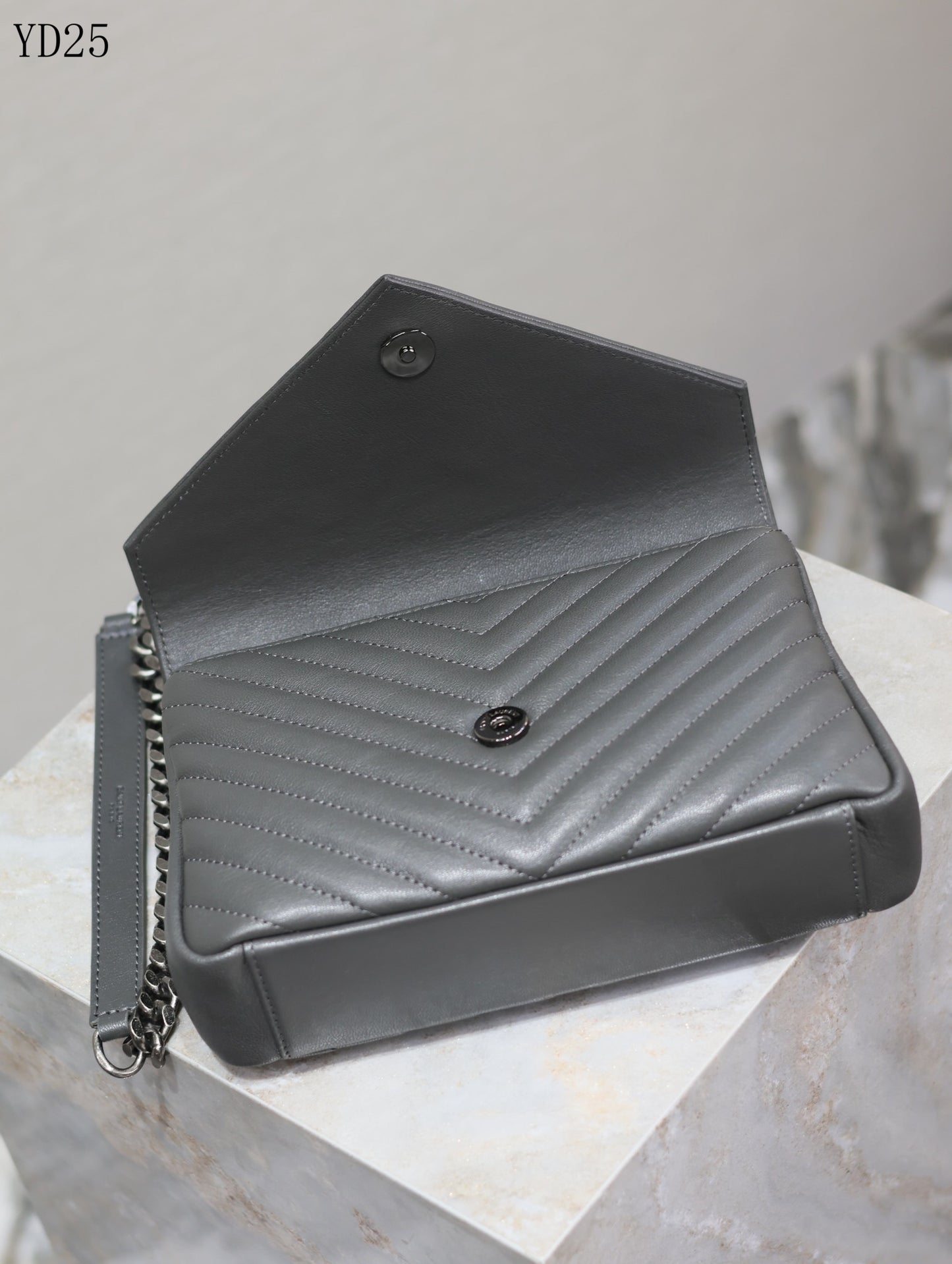 Quilted Leather Collage Bag