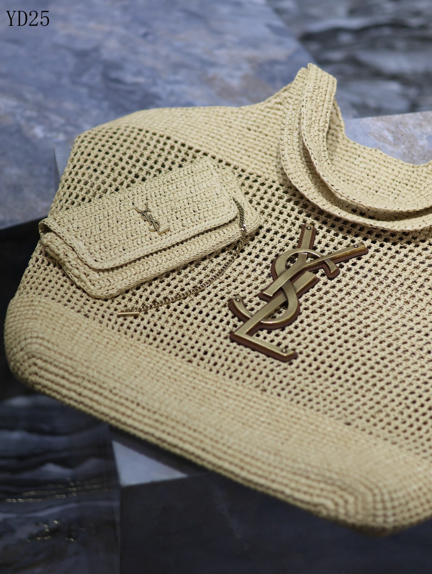 Woven Oversized Tote Bag