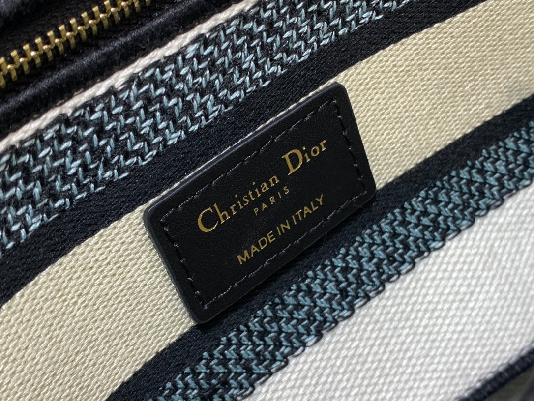 Embroidered Canvas Tote Bag