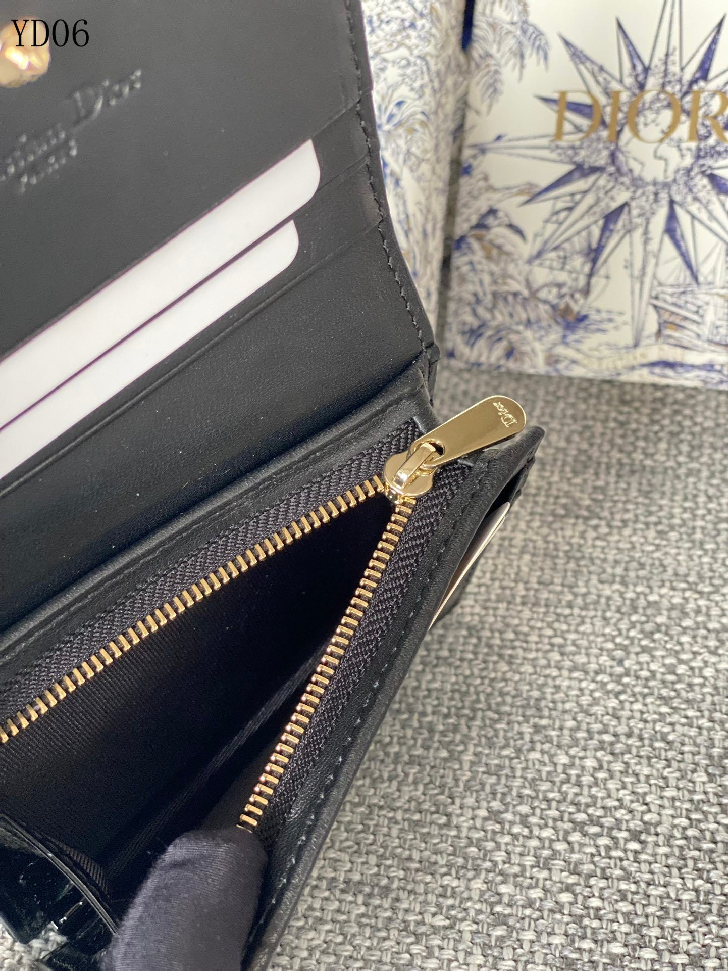 Quilted Leather Wallet