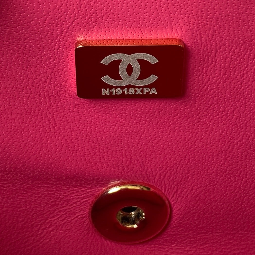 Diamond Handle Flap Bag