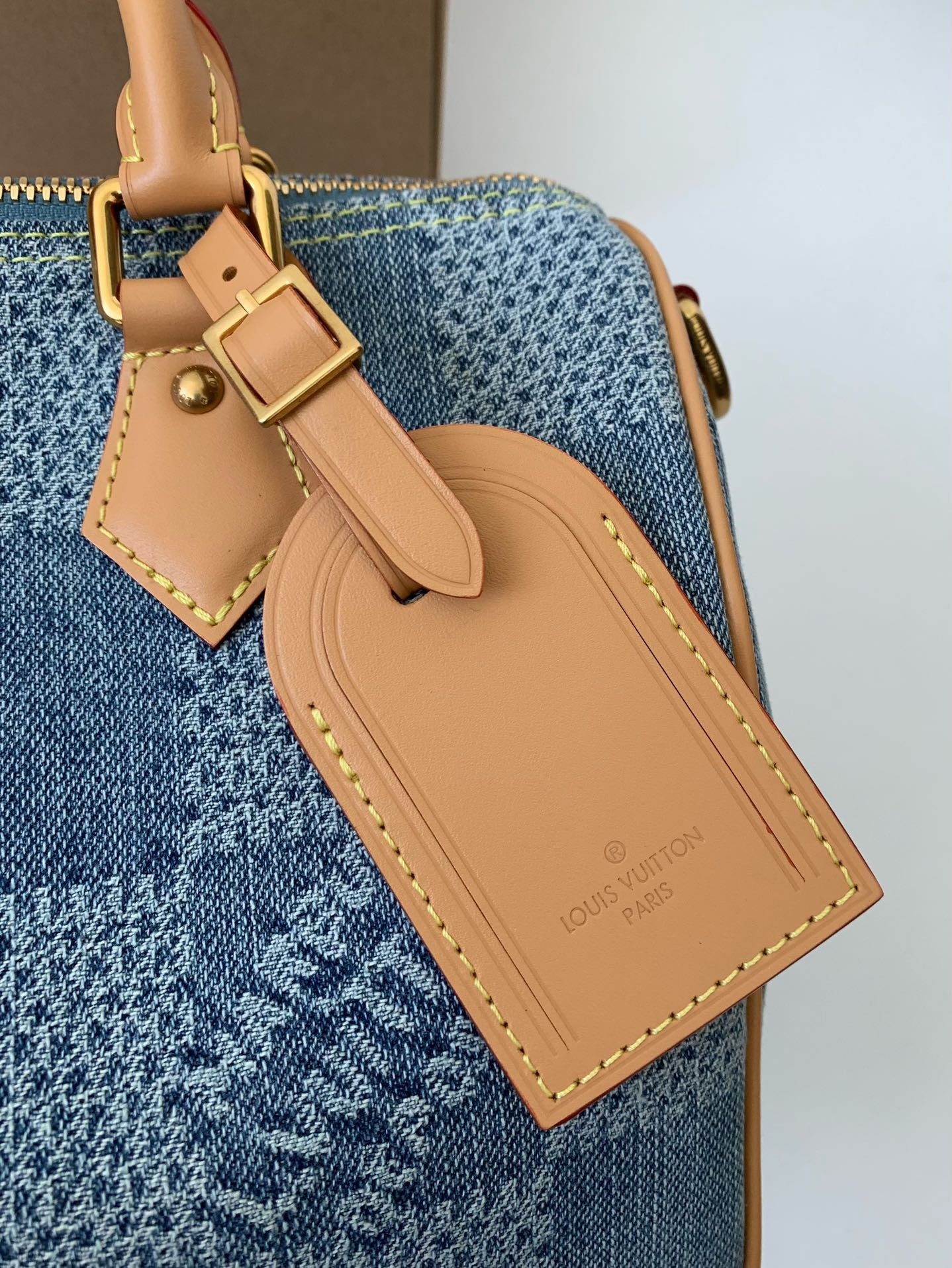 Denim Damier Speedy Bag