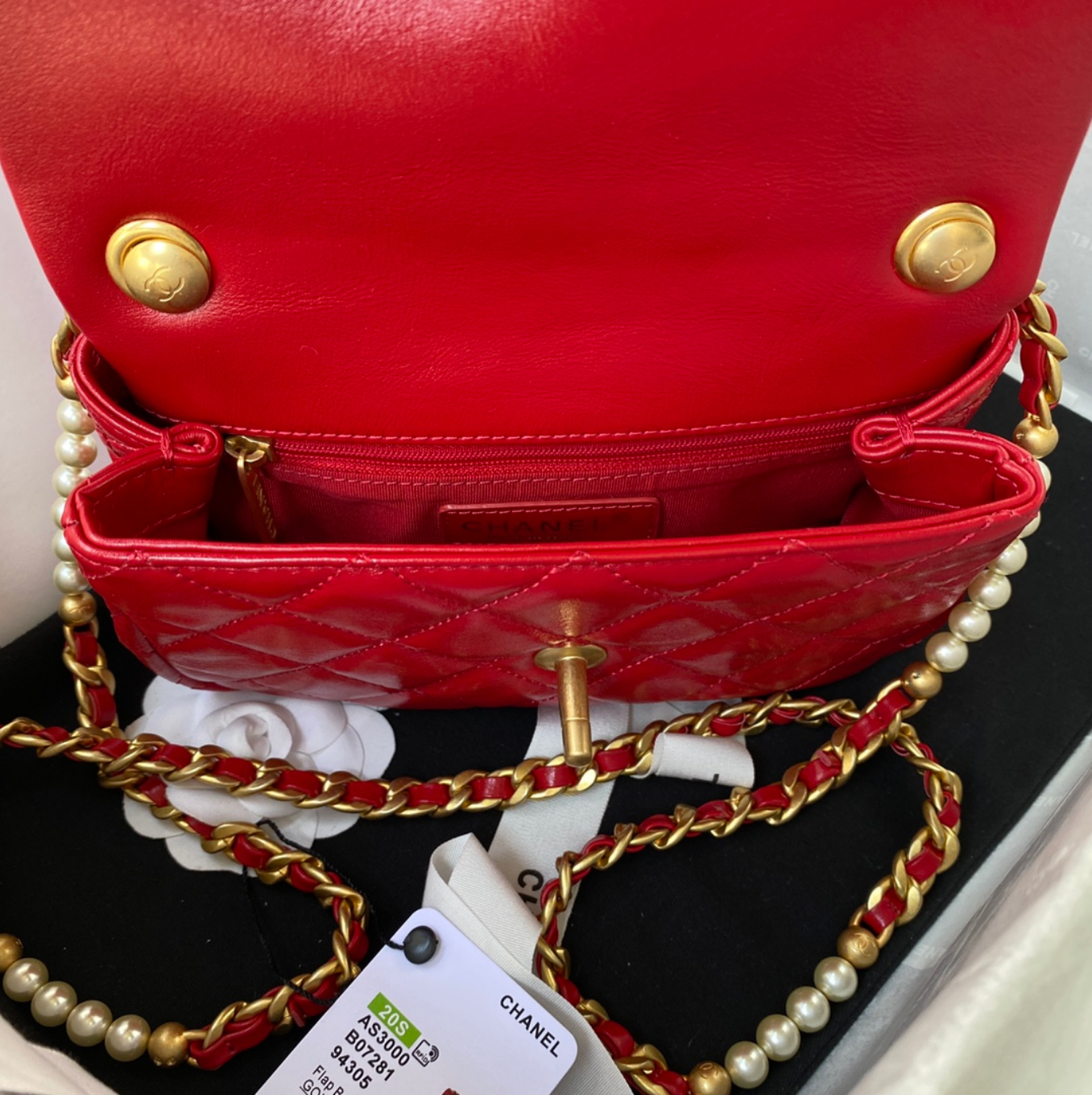 Mini Pearl Strap Bag