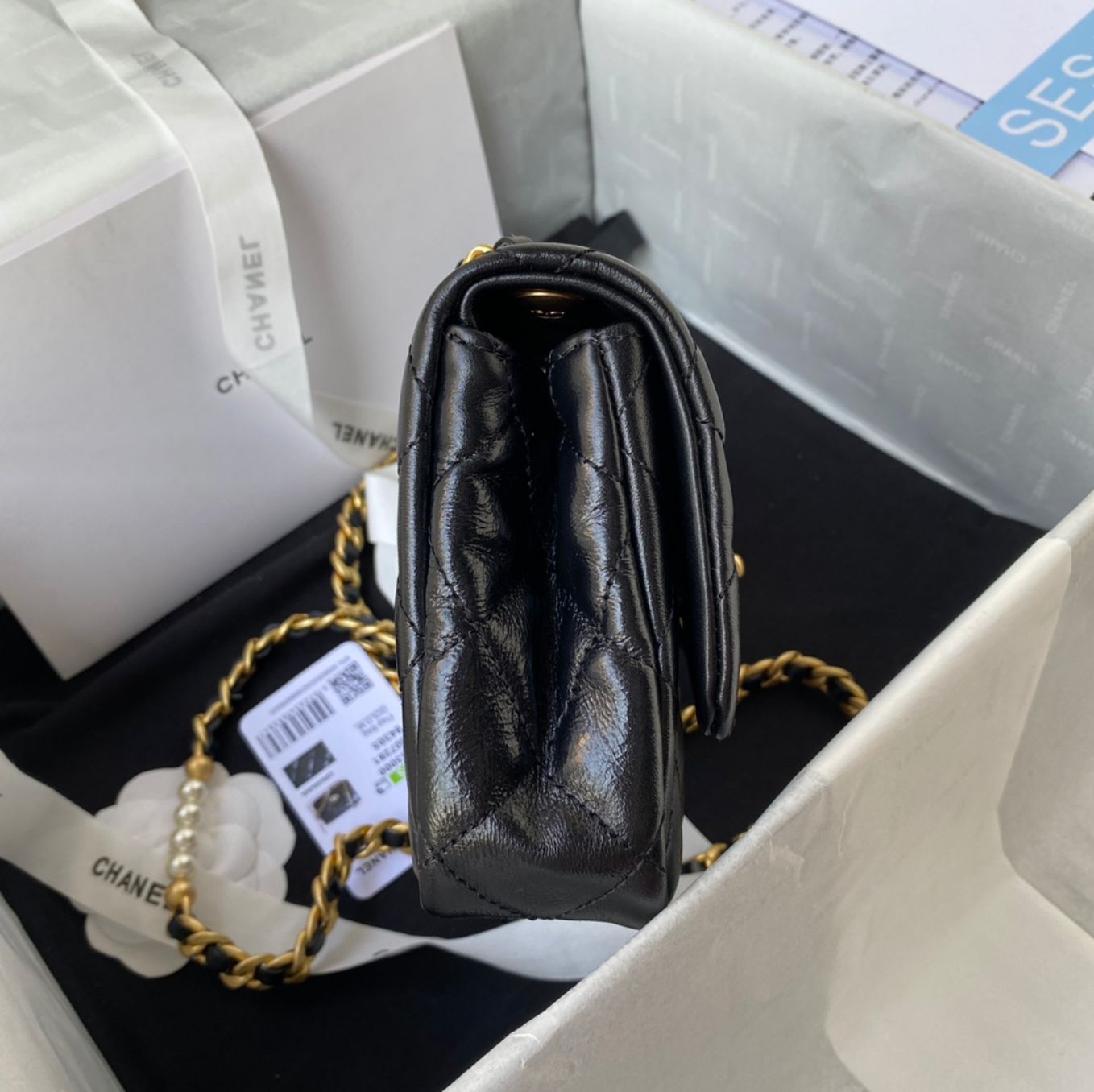 Mini Pearl Strap Bag