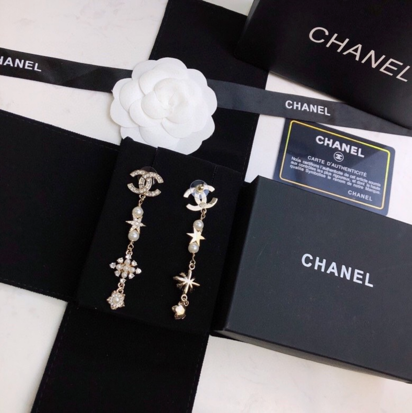 Long Drop Earrings