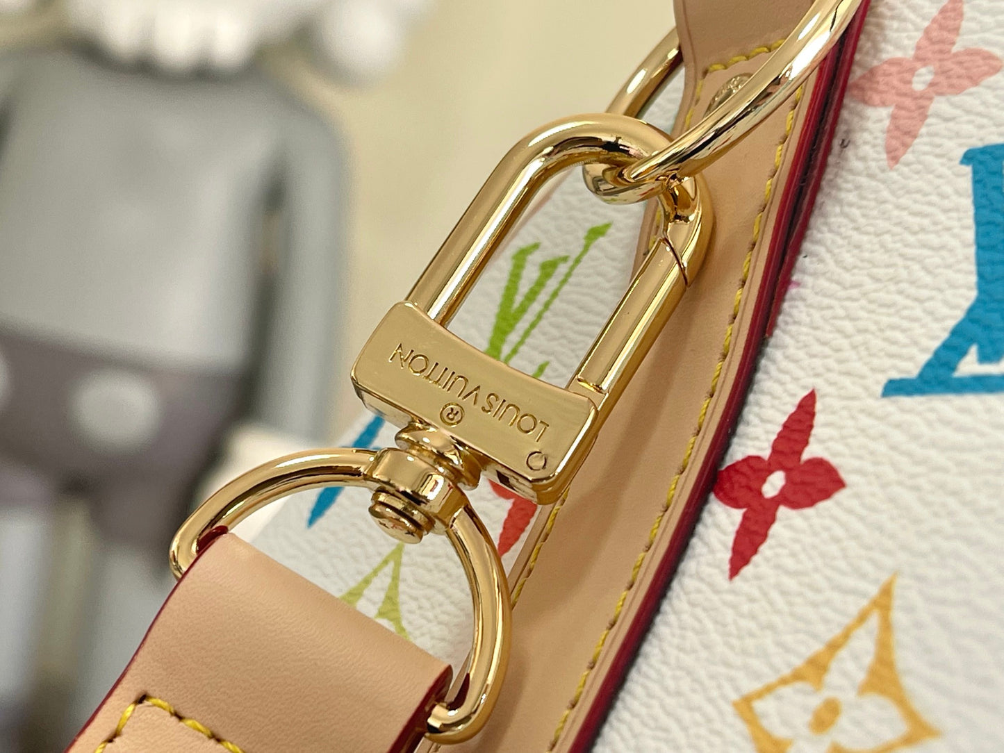 Keepall Bandoulière 50 Multicolore Monogram