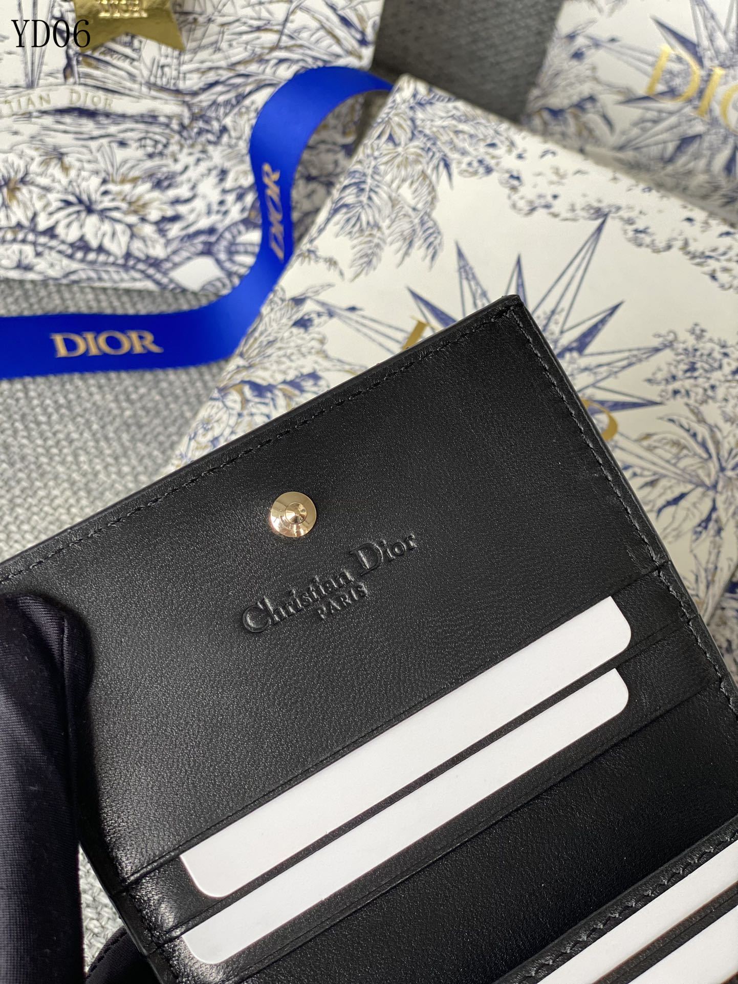 Quilted Leather Wallet