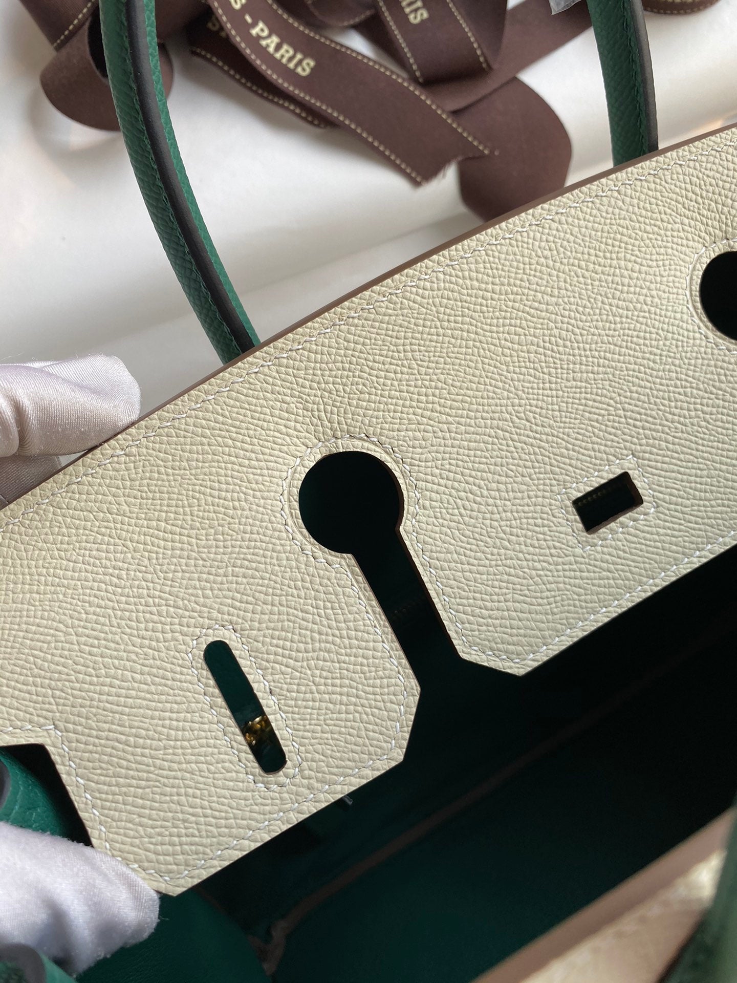 Birkin 30 Two-Tone Epsom Leather Bag