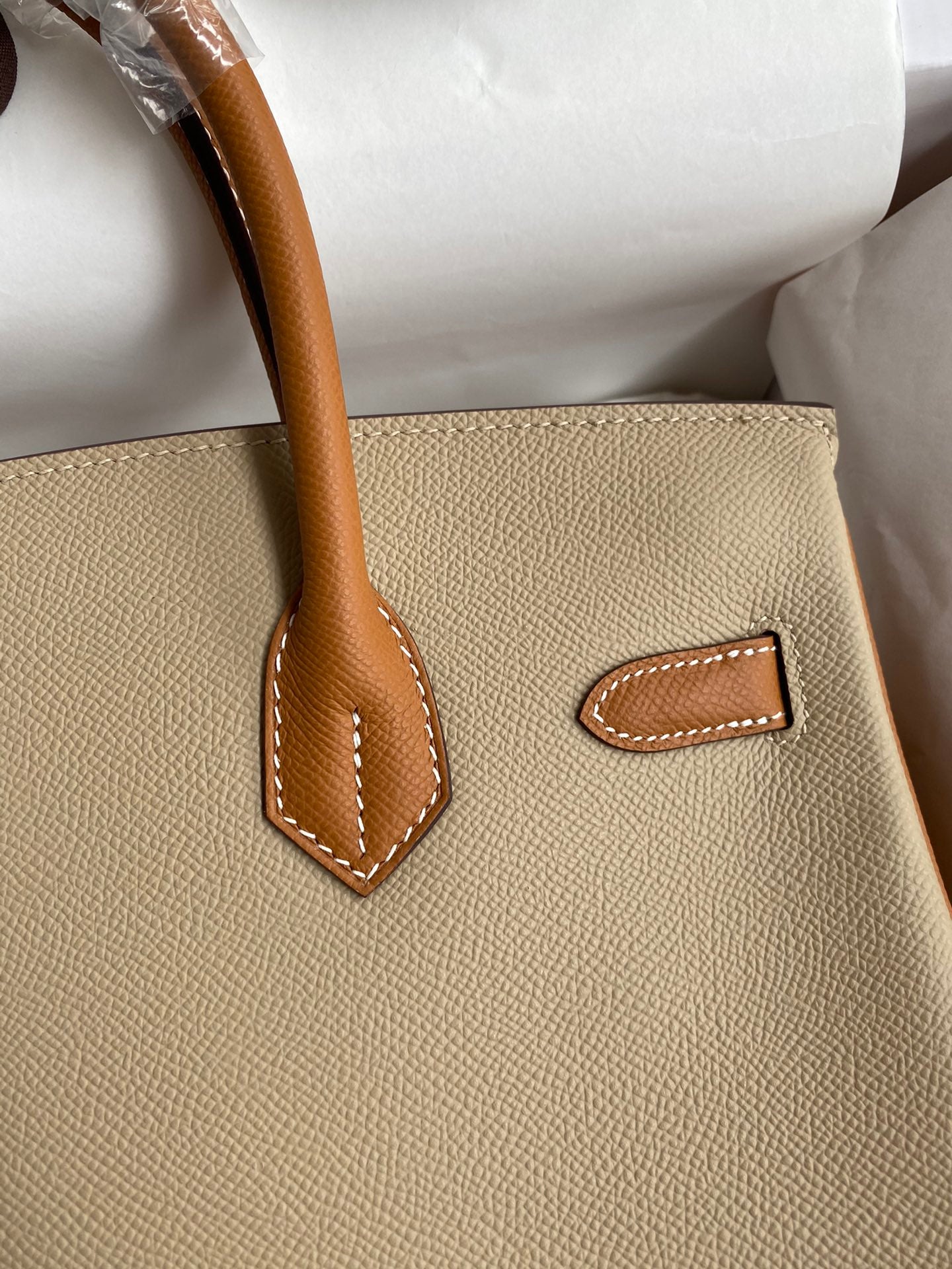 Birkin 30 Two-Tone Epsom Leather Bag