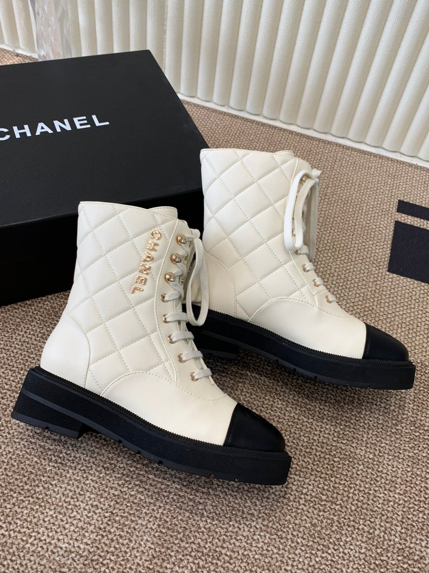 Lace-Up Boots