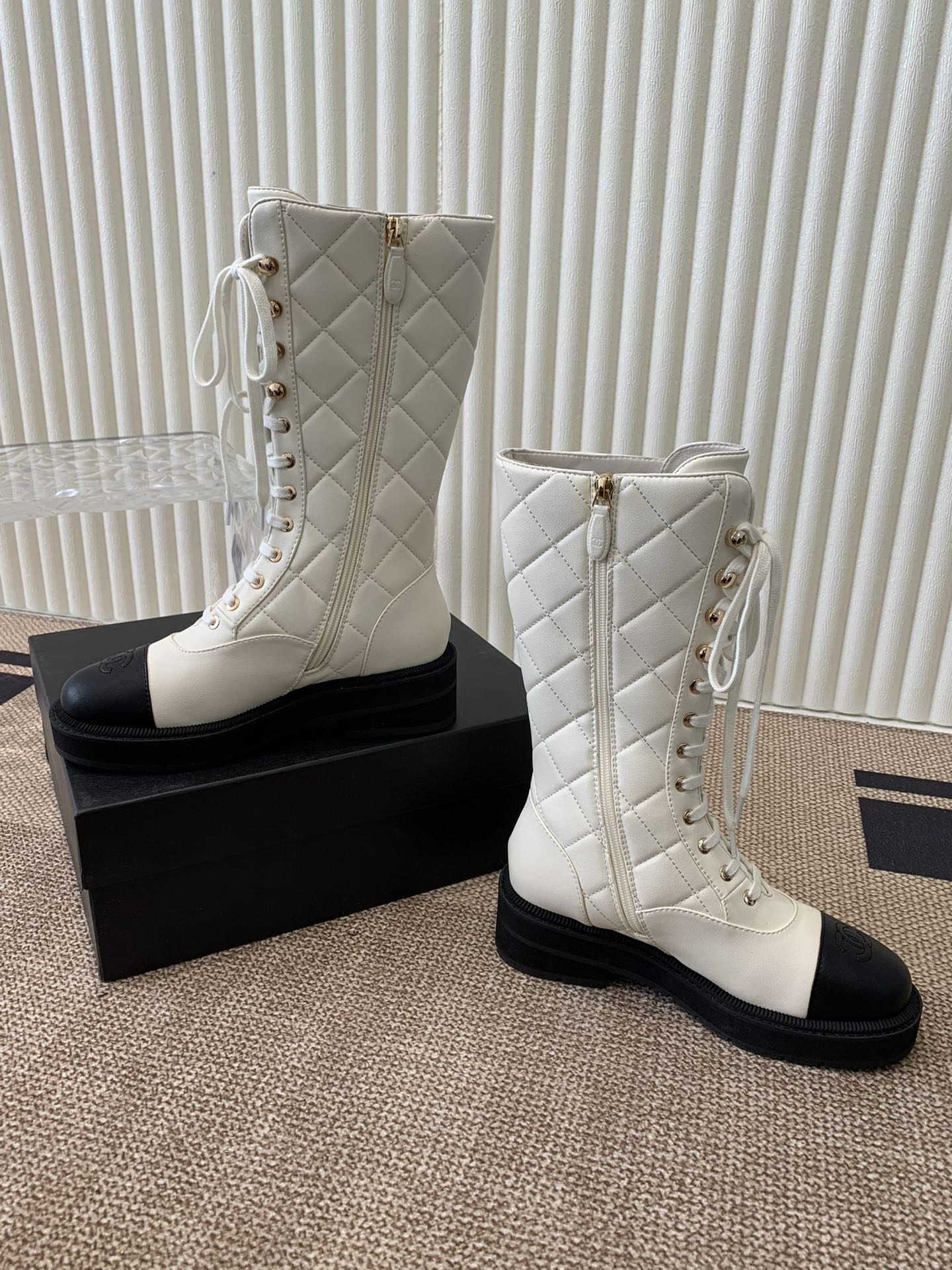 Lace-Up Boots