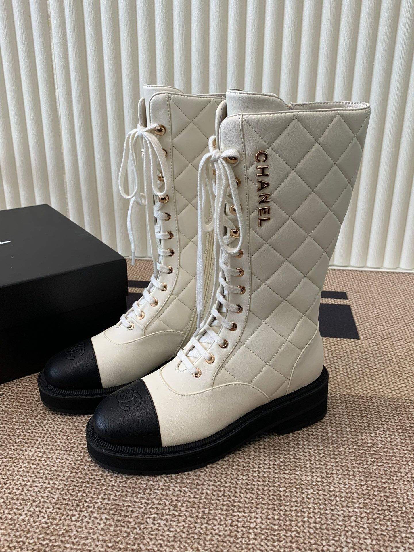 Lace-Up Boots