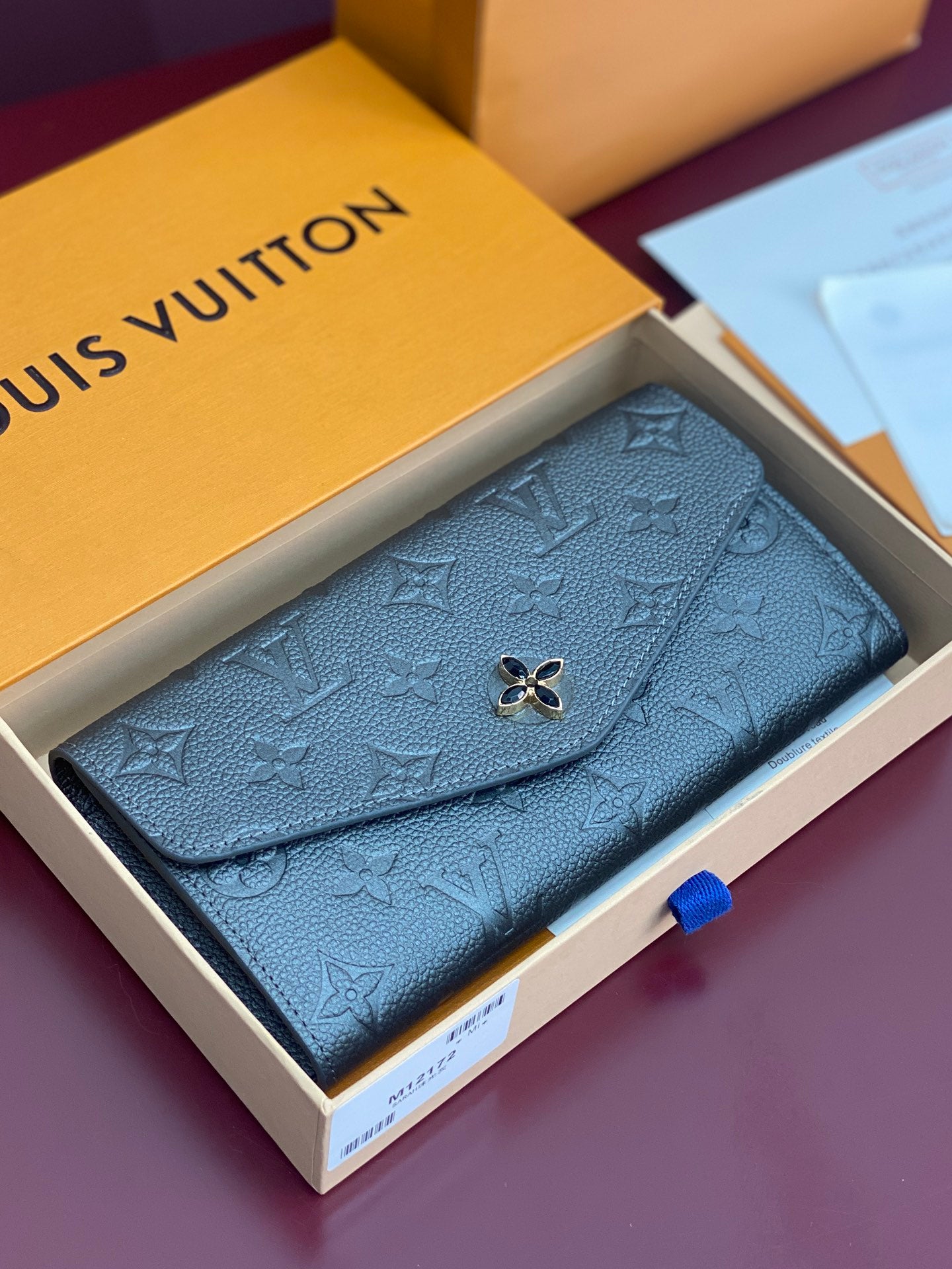 Sarah Wallet – Monogram Empreinte Leather