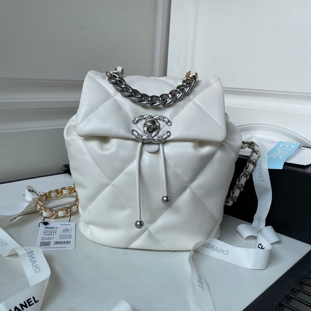 Quilted Lambskin 19 Backpack