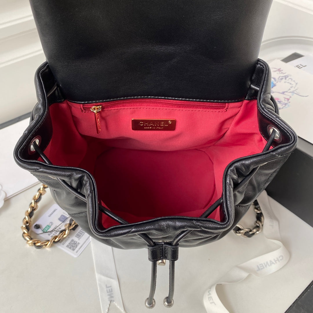 Quilted Lambskin 19 Backpack