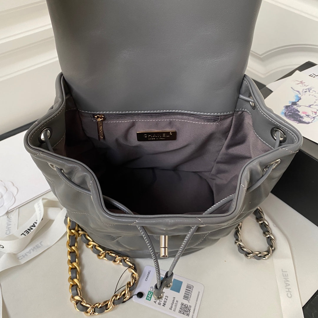 Quilted Lambskin 19 Backpack