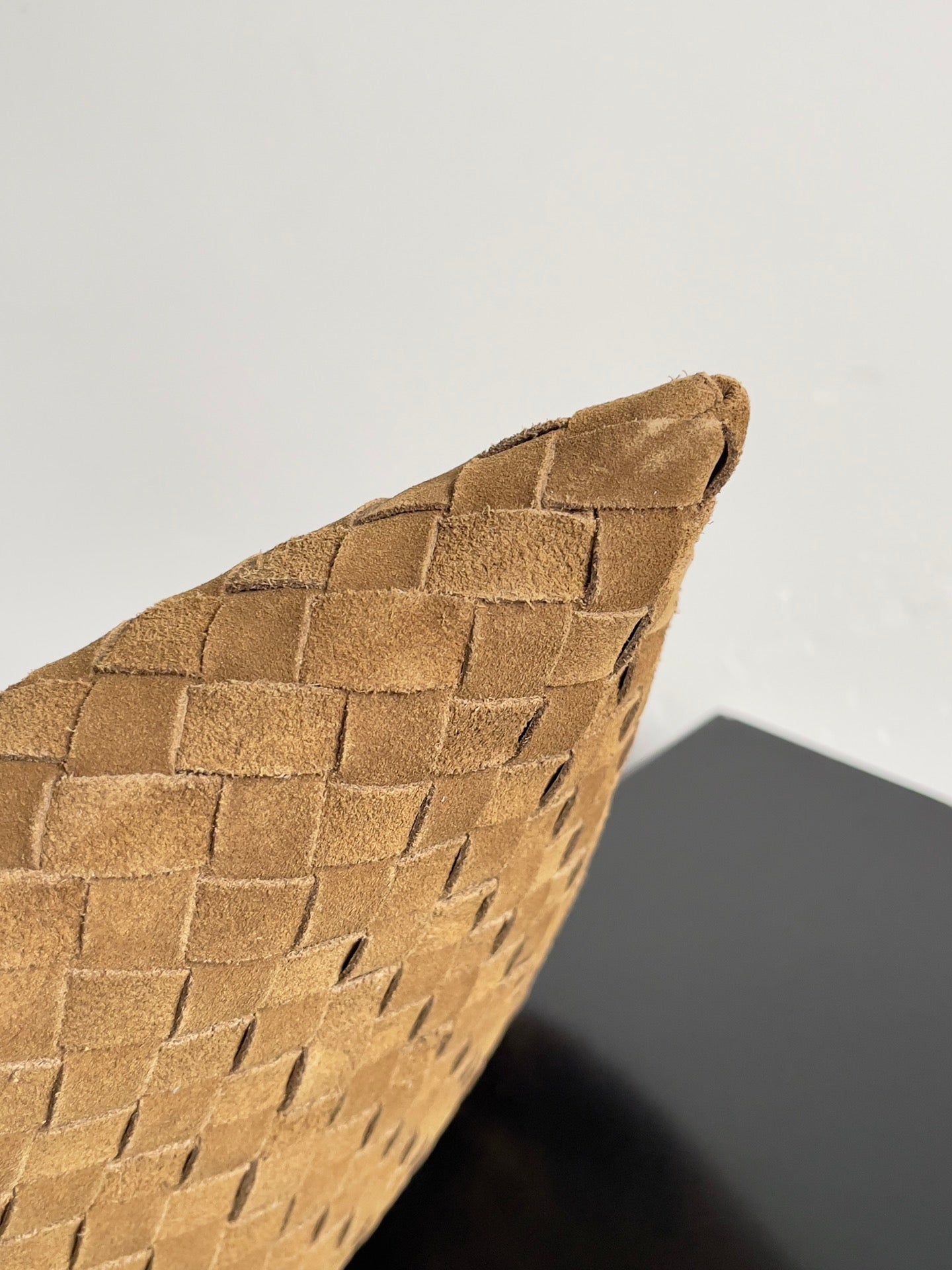 Woven Leather Oversized Hobo Shoulder Bag
