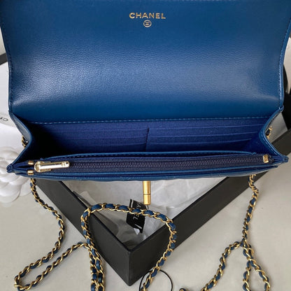 19 Woc Quilted Chain Bag