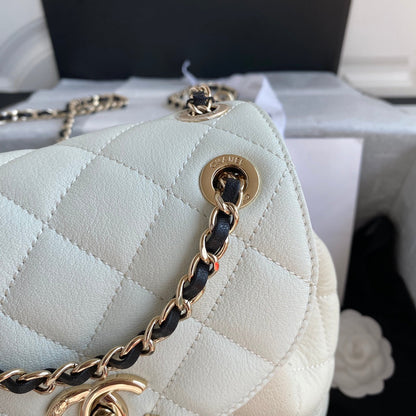 Quilted Leather Backpack