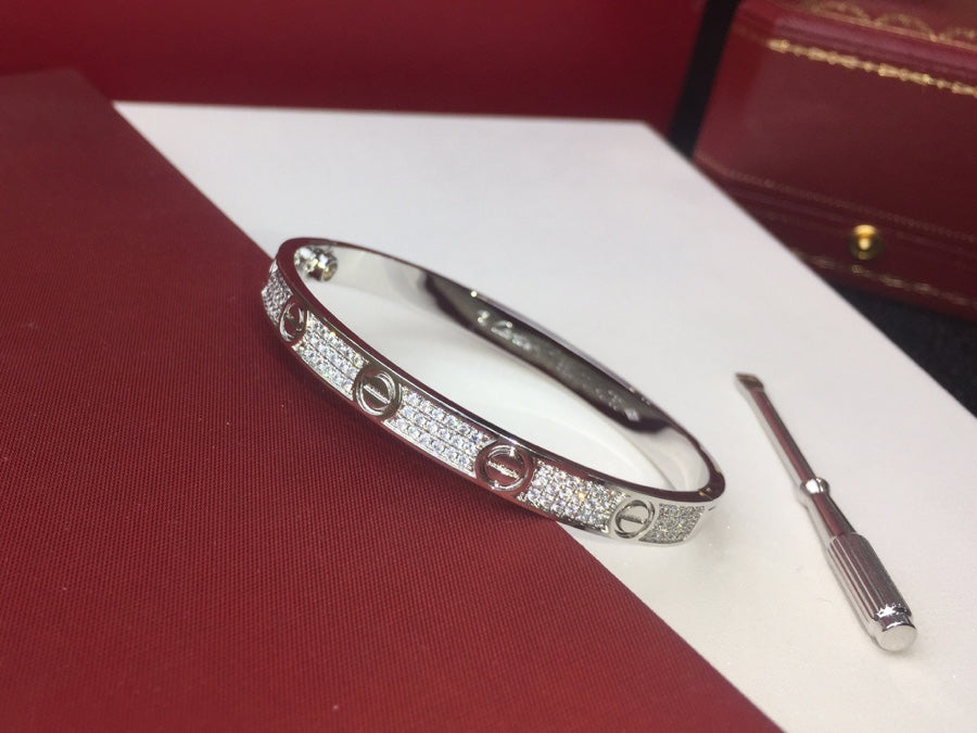 Pave Love Bracelet