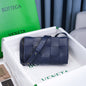 Cassette-Style Woven Shoulder Bag
