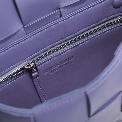 Cassette-Style Woven Shoulder Bag