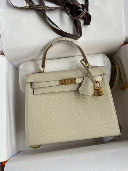 Kelly 25 Epsom Leather Bag