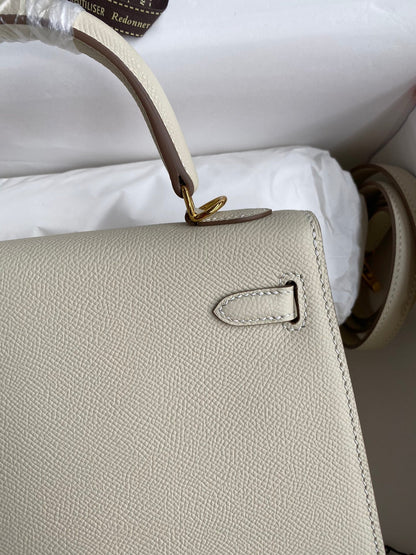 Kelly 25 Epsom Leather Bag