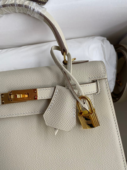 Kelly 25 Epsom Leather Bag