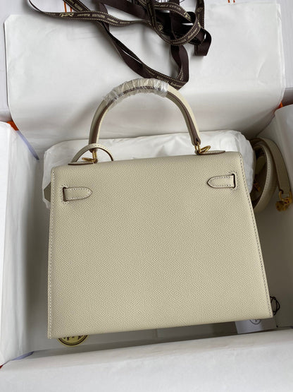 Kelly 25 Epsom Leather Bag