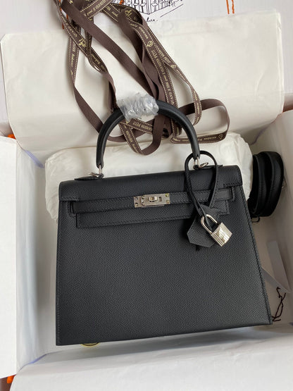 Kelly 25 Epsom Leather Bag