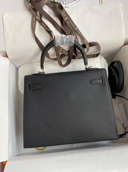 Kelly 25 Epsom Leather Bag