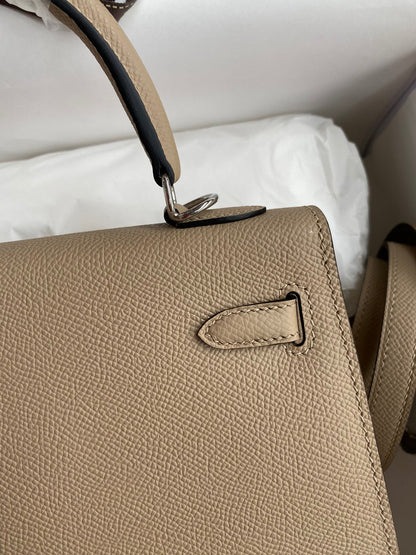 Kelly 25 Epsom Leather Bag