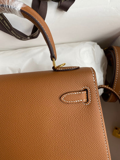 Kelly 25 Epsom Leather Bag