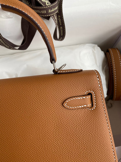 Kelly 25 Epsom Leather Bag