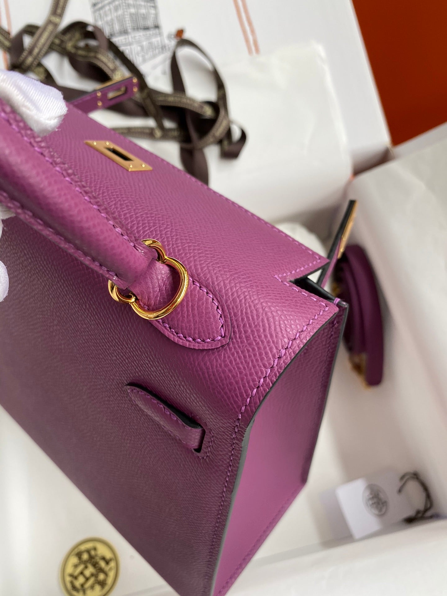 Kelly 25 Epsom Leather Bag