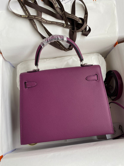 Kelly 25 Epsom Leather Bag