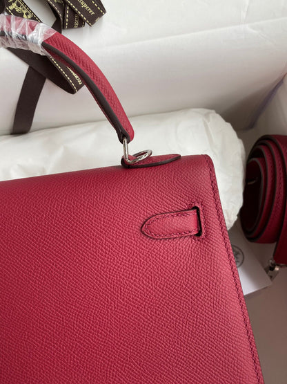 Kelly 25 Epsom Leather Bag